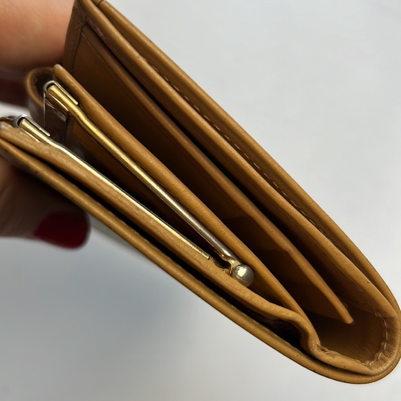 Auth. CELINE Macadam PVC Bifold Wallet Beige Brown Logo Print Canvas Leather - Picture 14 of 17